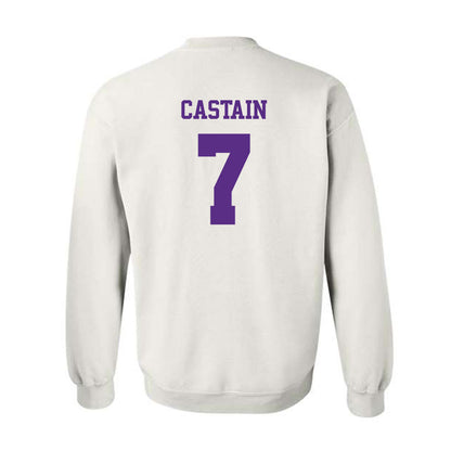 TCU - NCAA Women's Soccer : Seven Castain - Classic Shersey Crewneck Sweatshirt-1