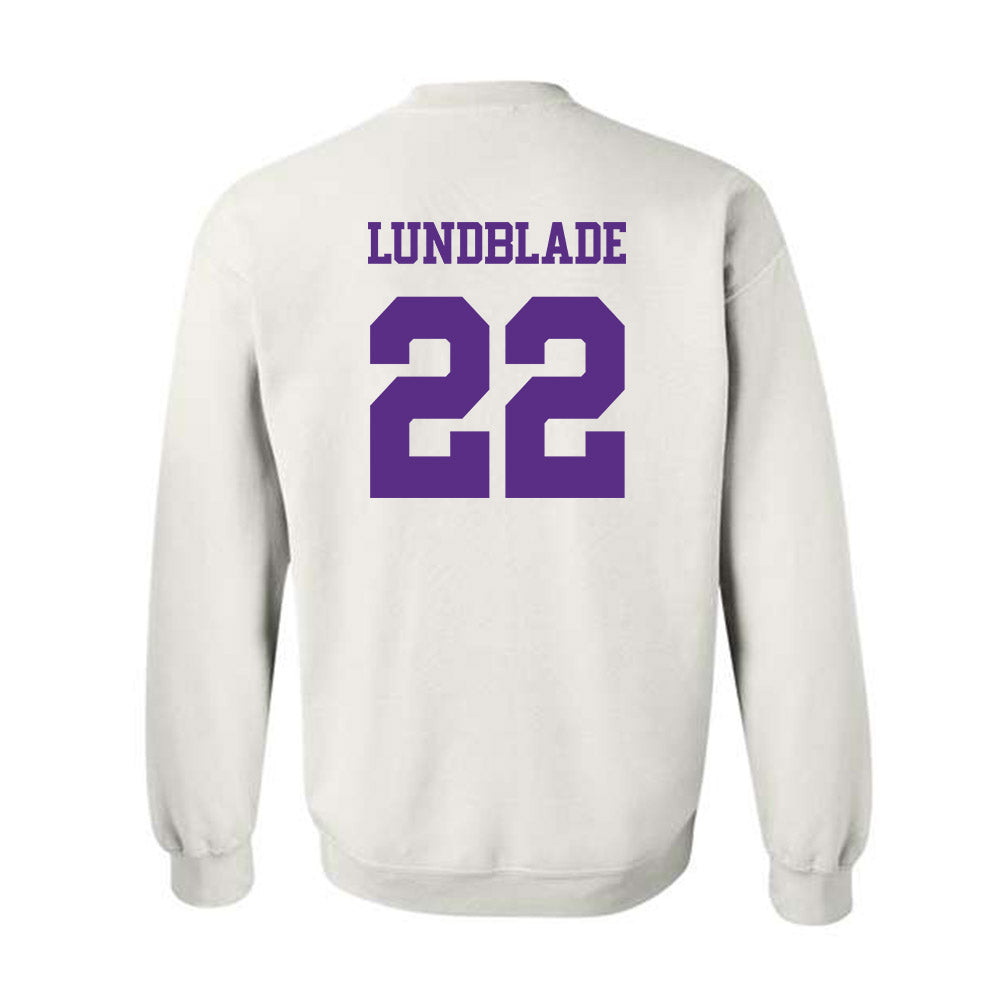 TCU - NCAA Men's Basketball : Tyler Lundblade - Classic Shersey Crewneck Sweatshirt-1