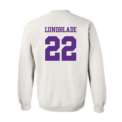 TCU - NCAA Men's Basketball : Tyler Lundblade - Classic Shersey Crewneck Sweatshirt-1