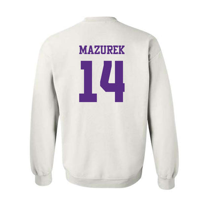 TCU - NCAA Women's Basketball : Natalie Mazurek - Classic Shersey Crewneck Sweatshirt-1
