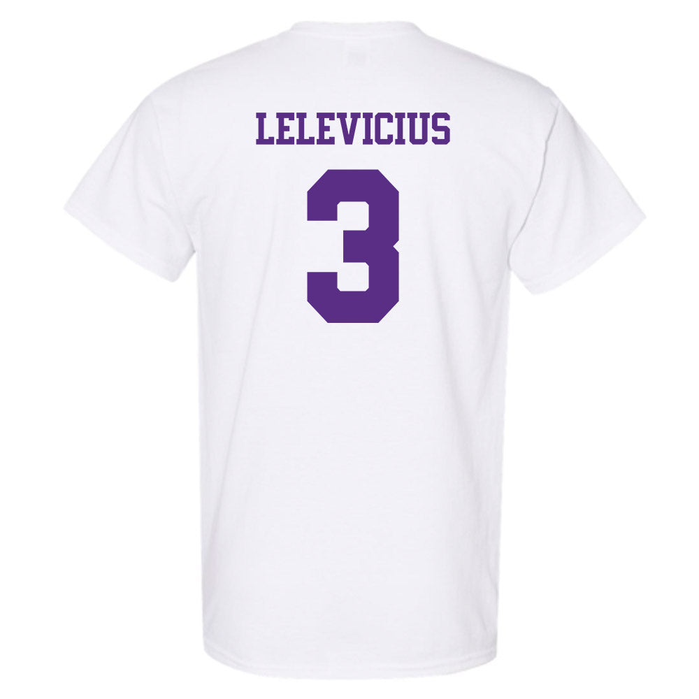 TCU - NCAA Men's Basketball : Liutauras Lelevicius - Classic Shersey T-Shirt-1