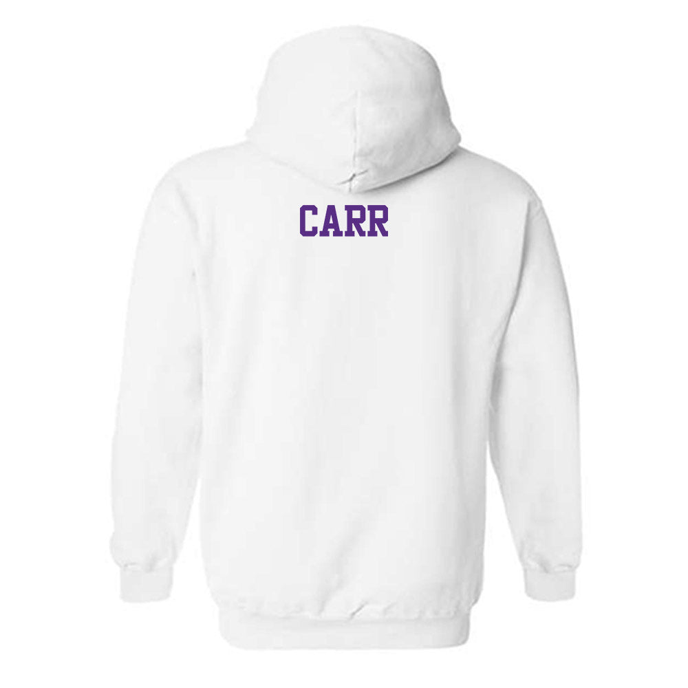 TCU - NCAA Men's Swimming & Diving : Isaac Carr - Classic Shersey Hooded Sweatshirt-1