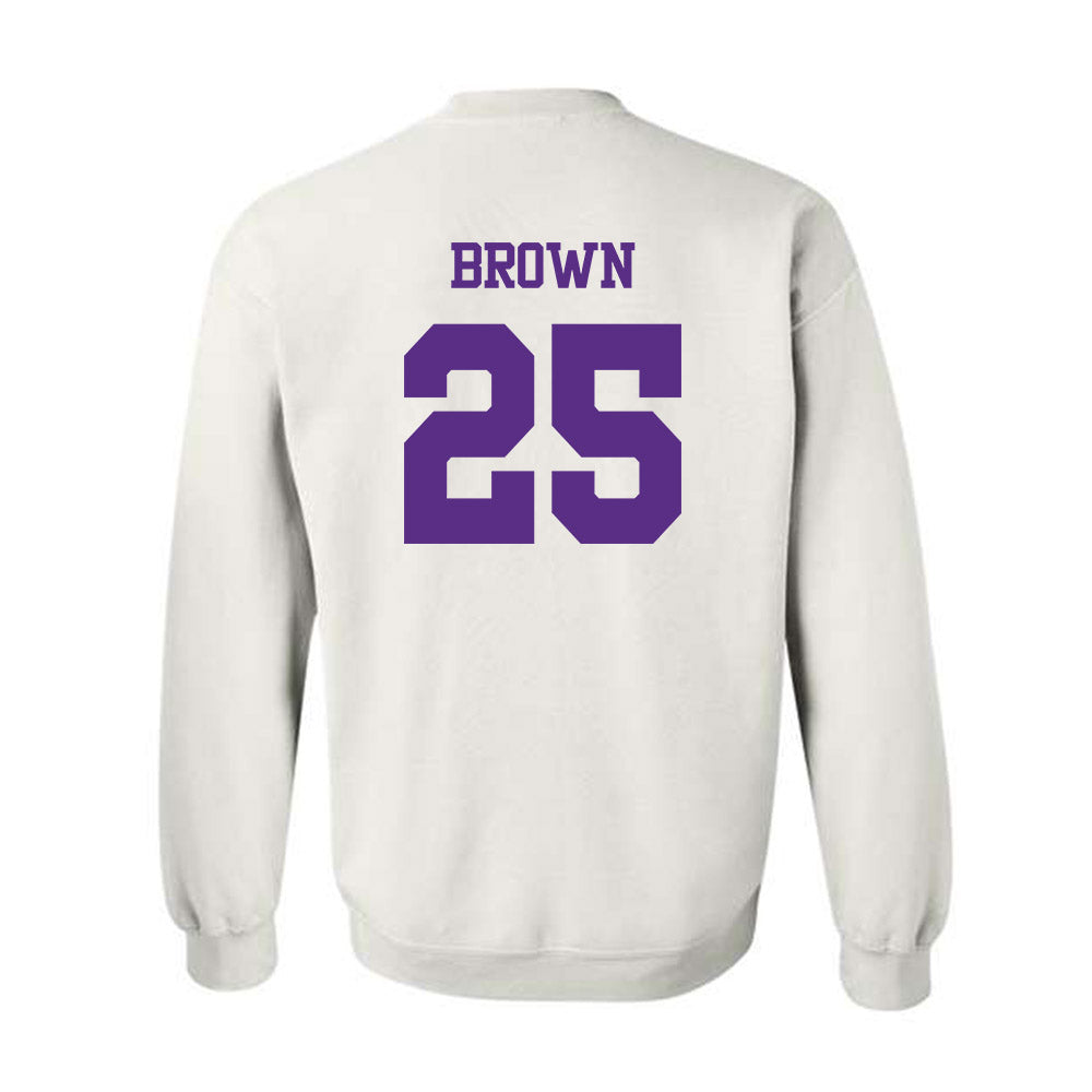 TCU - NCAA Women's Soccer : Ally Brown - Classic Shersey Crewneck Sweatshirt-1