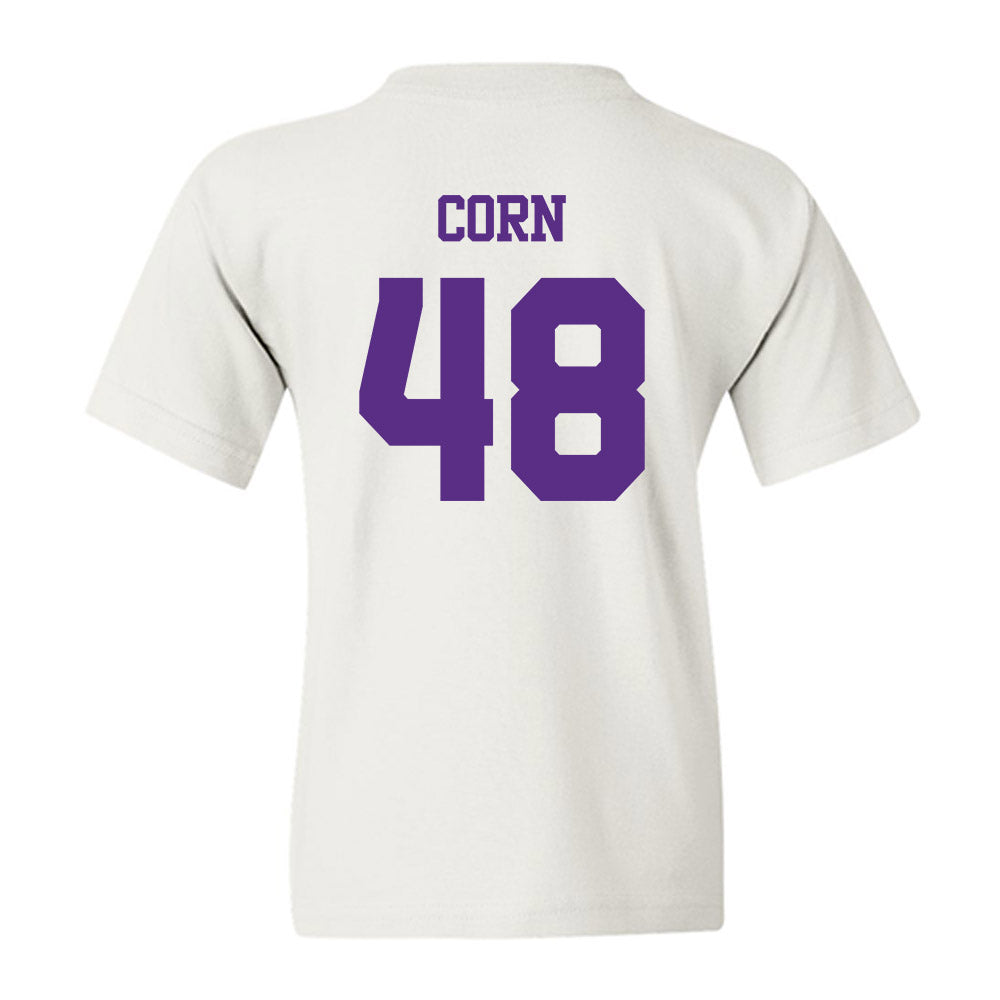 TCU - NCAA Football : Anders Corn - Classic Shersey Youth T-Shirt-1
