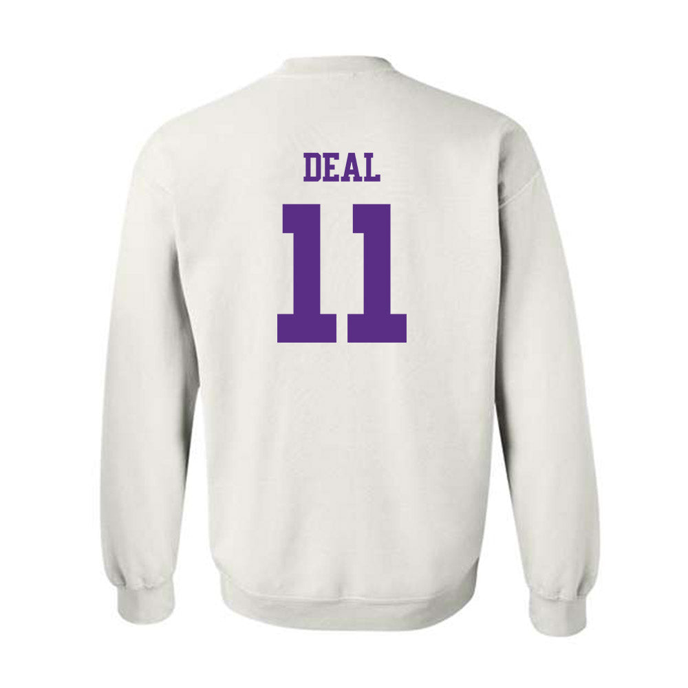 TCU - NCAA Football : Devean Deal - Classic Shersey Crewneck Sweatshirt-1