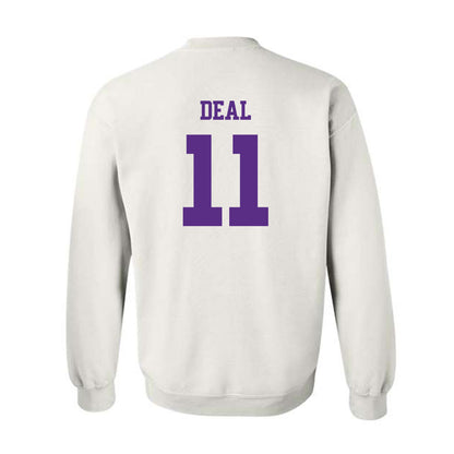 TCU - NCAA Football : Devean Deal - Classic Shersey Crewneck Sweatshirt-1