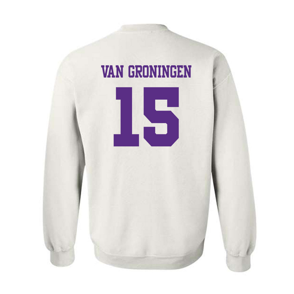 TCU - NCAA Women's Volleyball : Emily Van Groningen - Classic Shersey Crewneck Sweatshirt-1