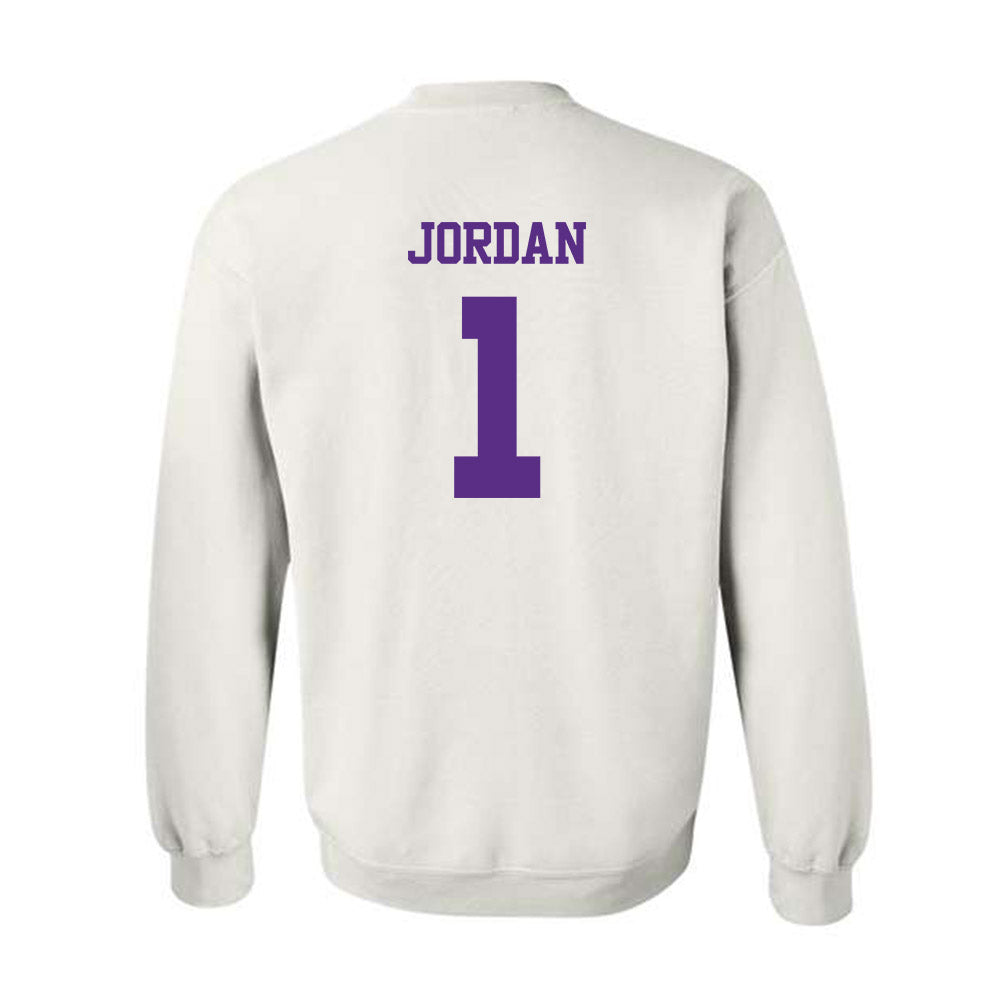 TCU - NCAA Football : Austin Jordan - Classic Shersey Crewneck Sweatshirt-1