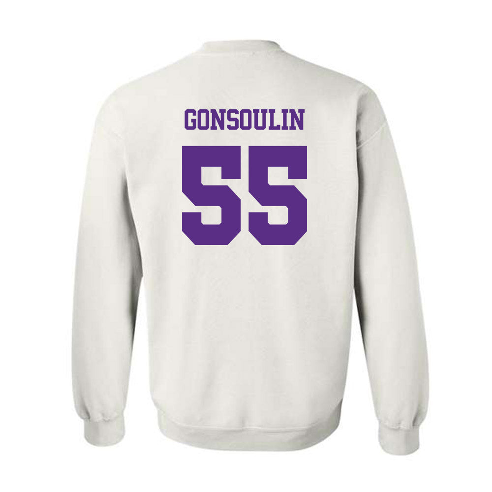 TCU - NCAA Men's Basketball : Zach Gonsoulin - Classic Shersey Crewneck Sweatshirt-1