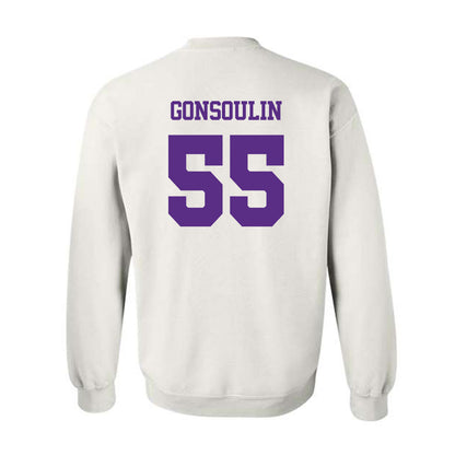 TCU - NCAA Men's Basketball : Zach Gonsoulin - Classic Shersey Crewneck Sweatshirt-1
