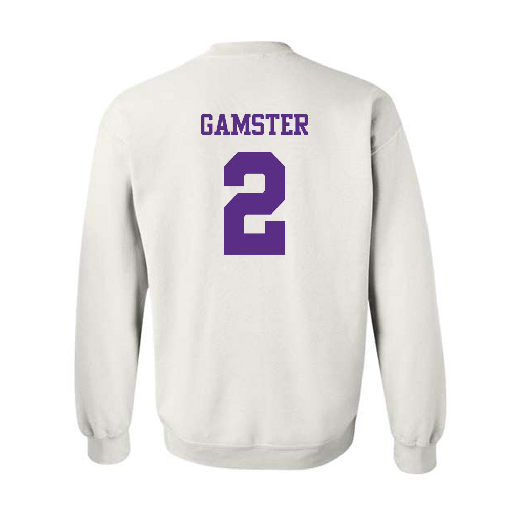 TCU - NCAA Baseball : Preston Gamster - Classic Shersey Crewneck Sweatshirt-1