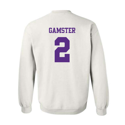 TCU - NCAA Baseball : Preston Gamster - Classic Shersey Crewneck Sweatshirt-1