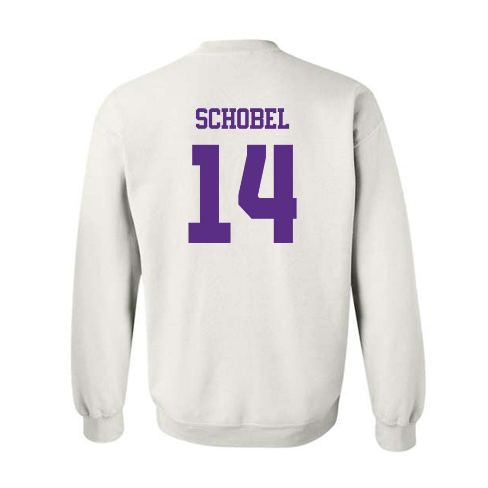 TCU - NCAA Football : John Schobel - Classic Shersey Crewneck Sweatshirt-1