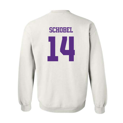 TCU - NCAA Football : John Schobel - Classic Shersey Crewneck Sweatshirt-1