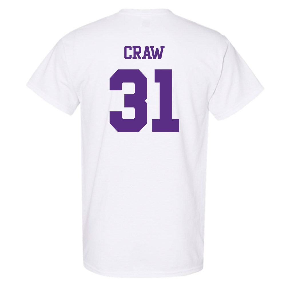 TCU - NCAA Football : Ethan Craw - Classic Shersey T-Shirt-1