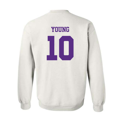 TCU - NCAA Women's Volleyball : Mikala Young - Classic Shersey Crewneck Sweatshirt-1