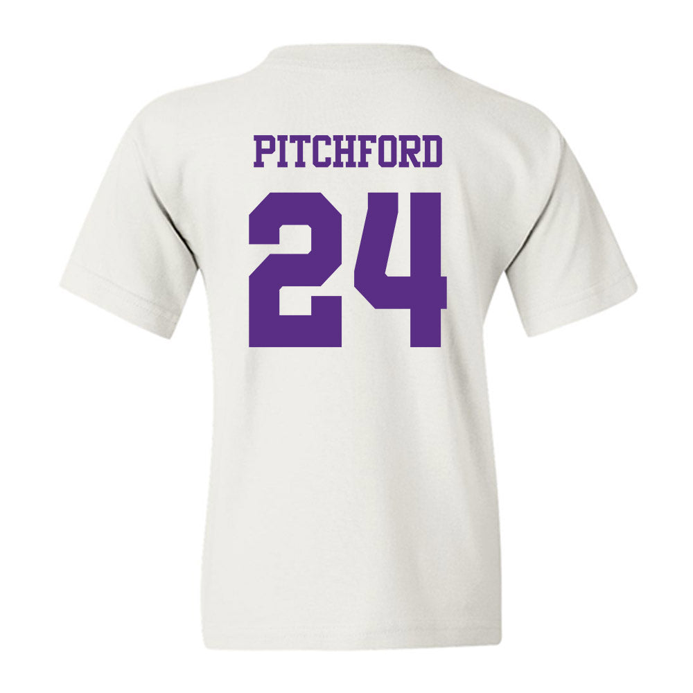 TCU - NCAA Football : Joe Pitchford - Classic Shersey Youth T-Shirt-1