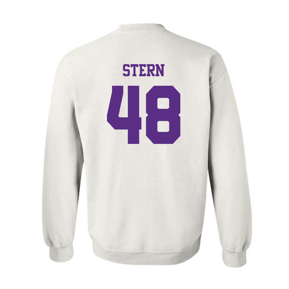 TCU - NCAA Baseball : Nate Stern - Classic Shersey Crewneck Sweatshirt-1