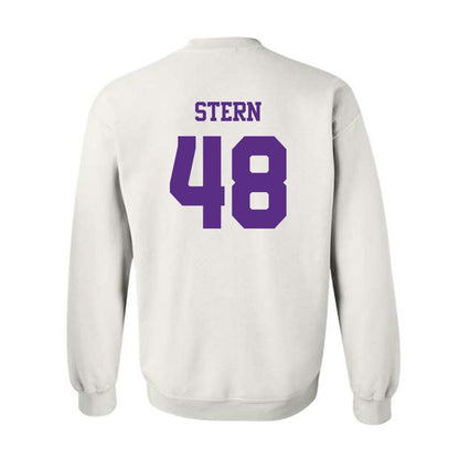 TCU - NCAA Baseball : Nate Stern - Classic Shersey Crewneck Sweatshirt-1