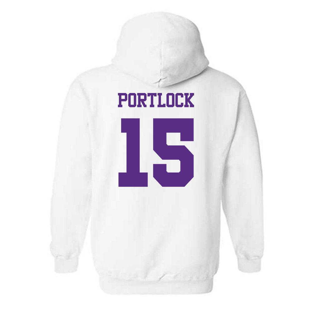 TCU - NCAA Women's Basketball : Sarah Portlock - Classic Shersey Hooded Sweatshirt-1