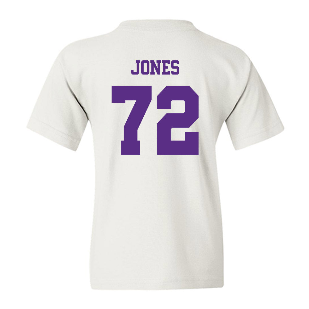TCU - NCAA Football : Jackson Jones - Classic Shersey Youth T-Shirt-1