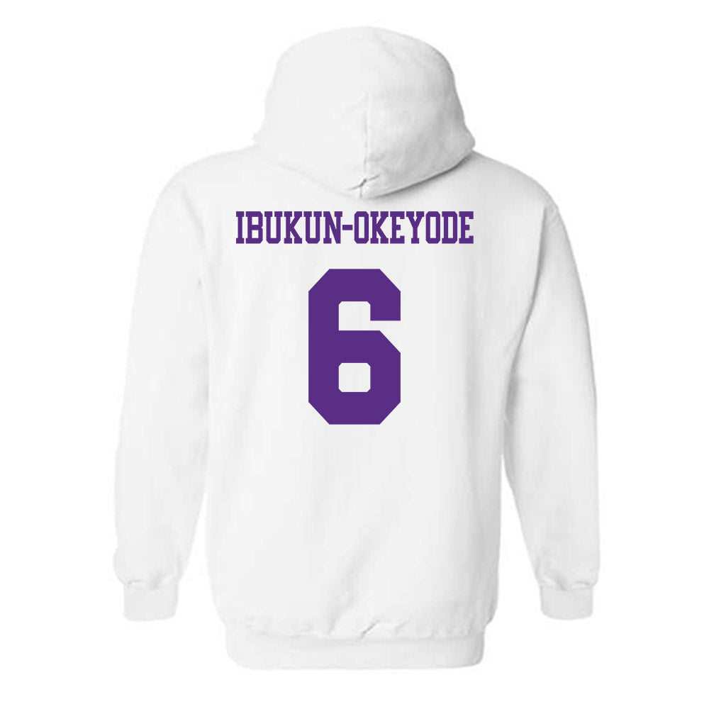 TCU - NCAA Football : Micheal Ibukun-Okeyode - Classic Shersey Hooded Sweatshirt-1