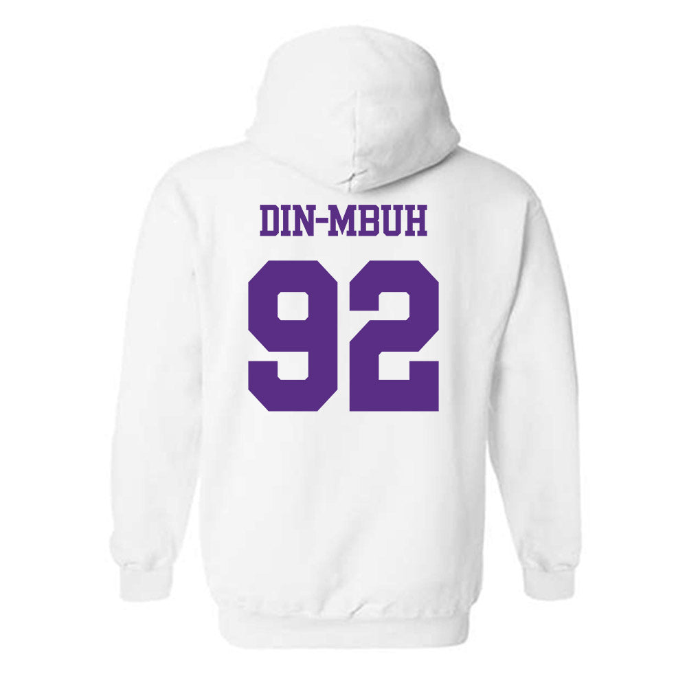 TCU - NCAA Football : Ansel Din-Mbuh - Classic Shersey Hooded Sweatshirt-1
