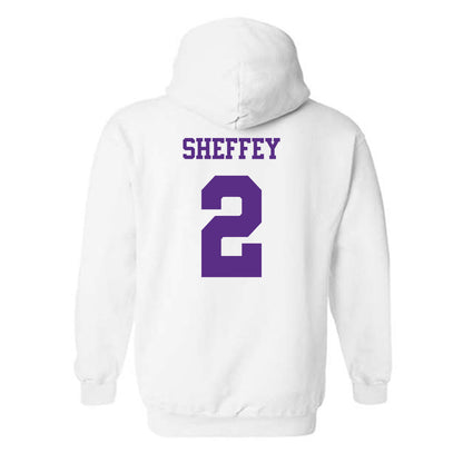 TCU - NCAA Women's Basketball : Veronica Sheffey - Classic Shersey Hooded Sweatshirt-1