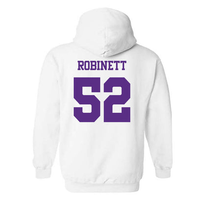 TCU - NCAA Football : Blake Robinett - Classic Shersey Hooded Sweatshirt-1
