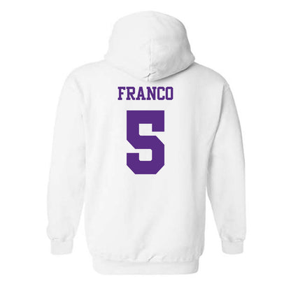 TCU - NCAA Baseball : Lucas Franco - Classic Shersey Hooded Sweatshirt-1
