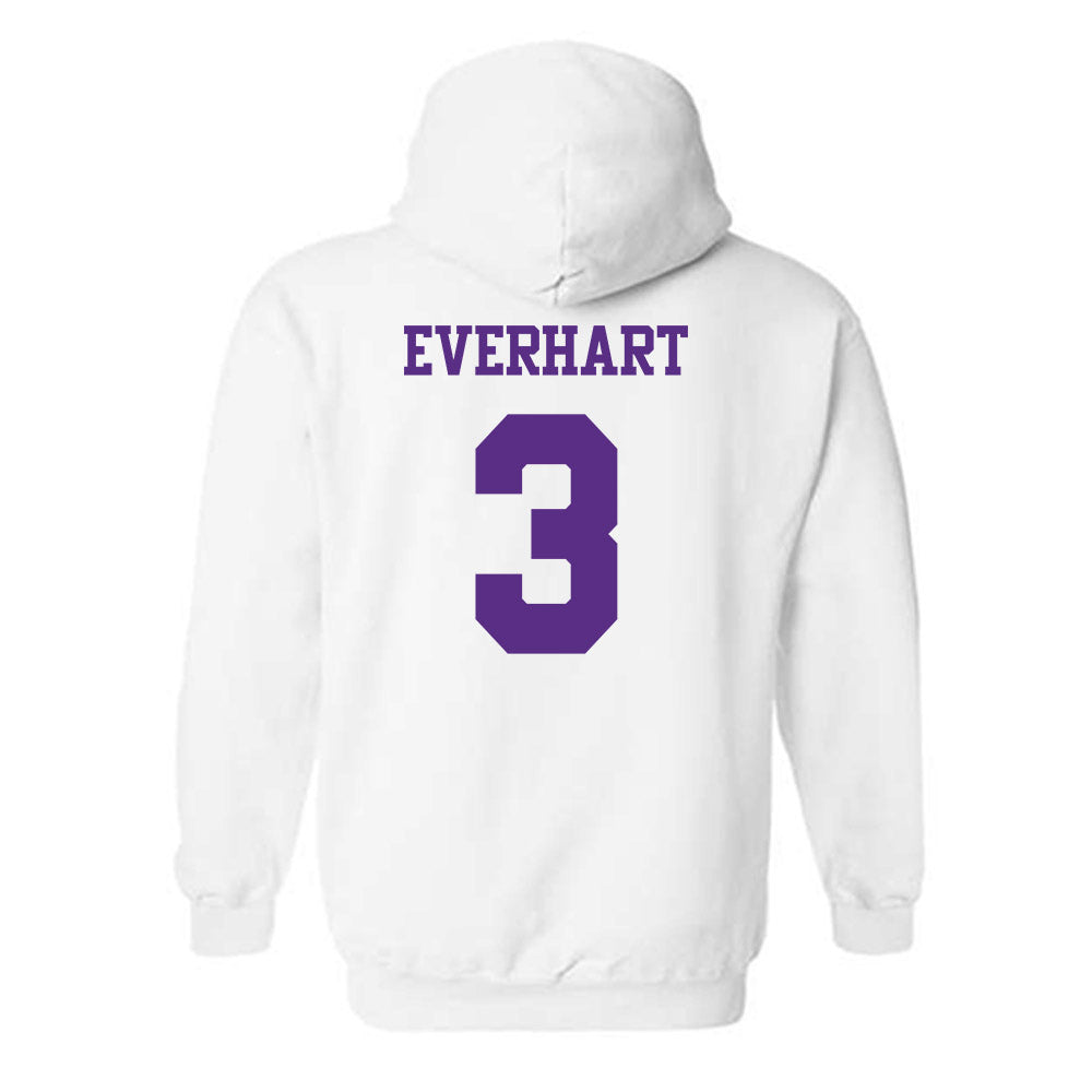 TCU - NCAA Football : Major Everhart - Classic Shersey Hooded Sweatshirt-1