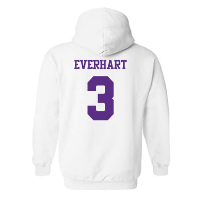 TCU - NCAA Football : Major Everhart - Classic Shersey Hooded Sweatshirt-1