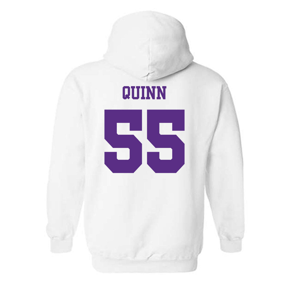 TCU - NCAA Baseball : Walter Quinn - Classic Shersey Hooded Sweatshirt-1