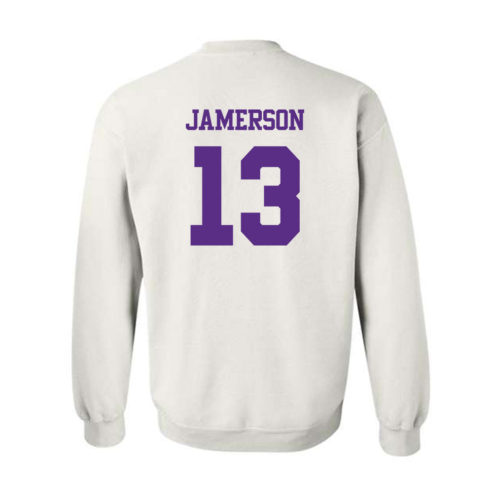 TCU - NCAA Football : Cam Jamerson - Classic Shersey Crewneck Sweatshirt-1