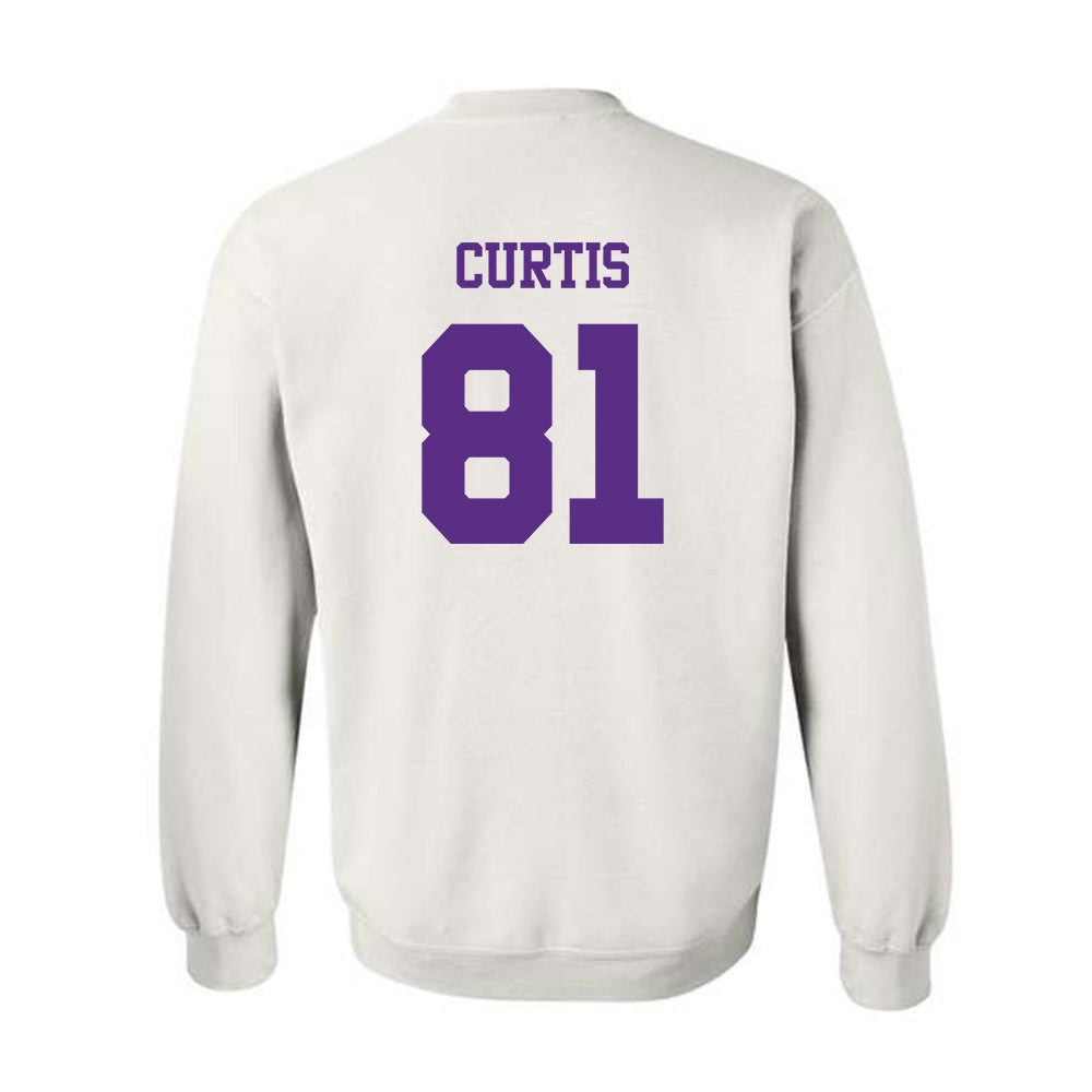 TCU - NCAA Football : Chase Curtis - Classic Shersey Crewneck Sweatshirt-1