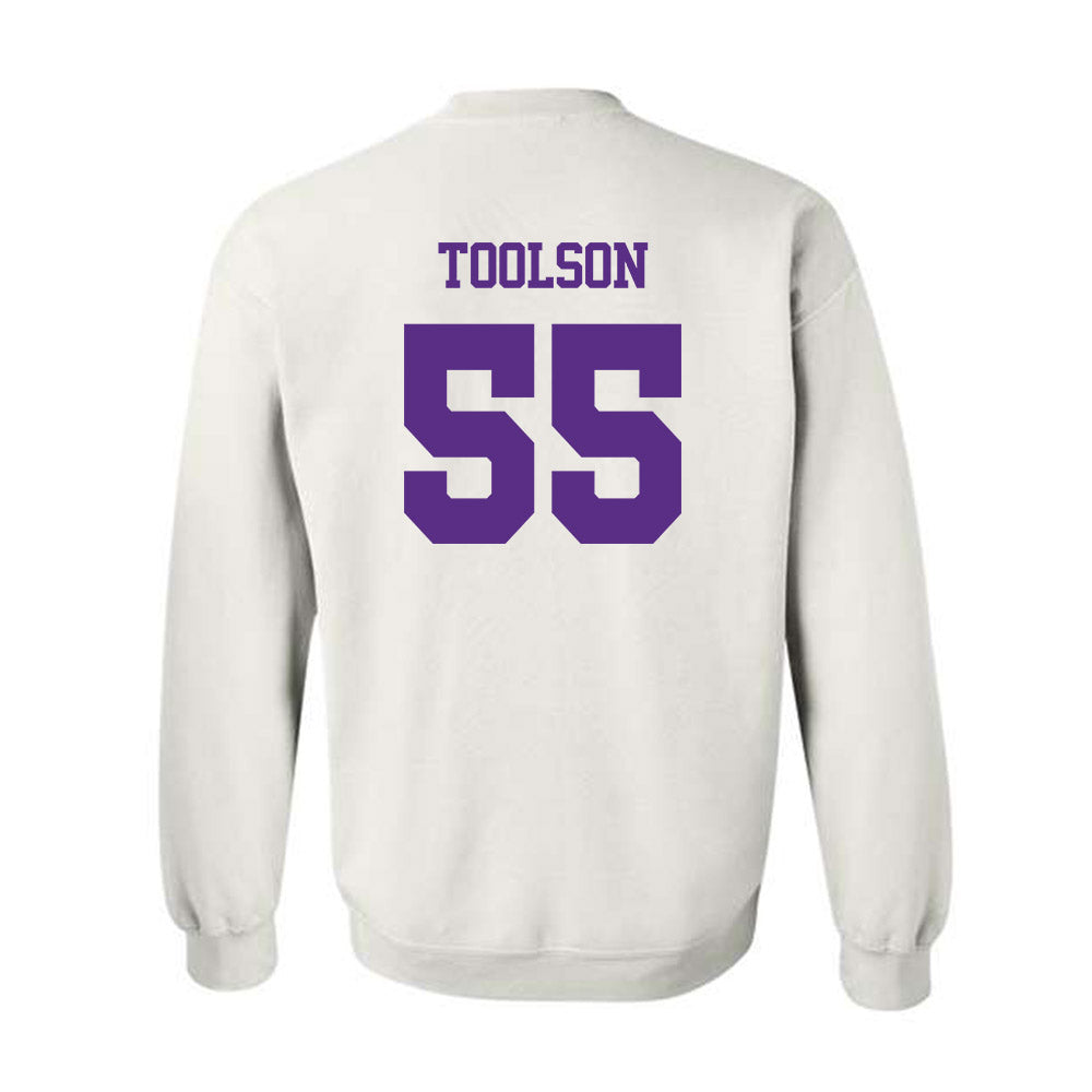 TCU - NCAA Men's Basketball : Tanner Toolson - Classic Shersey Crewneck Sweatshirt-1