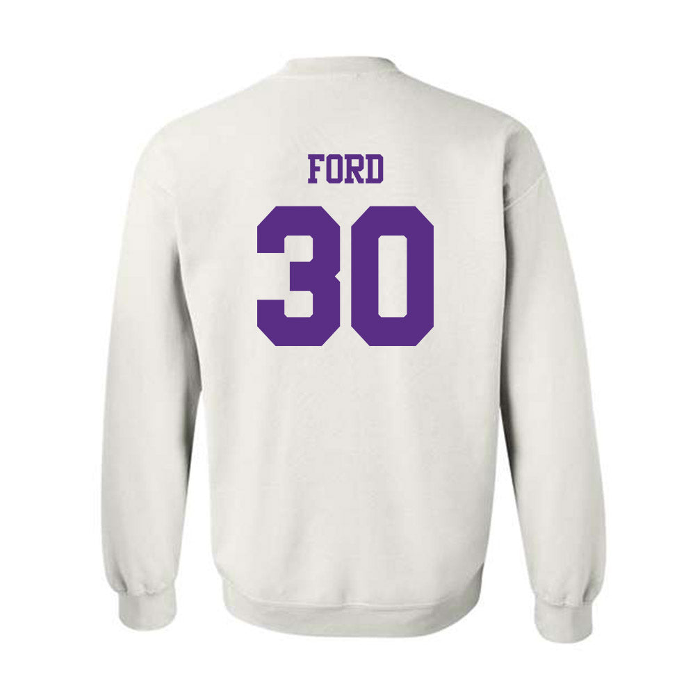 TCU - NCAA Men's Basketball : Darius Ford - Classic Shersey Crewneck Sweatshirt-1