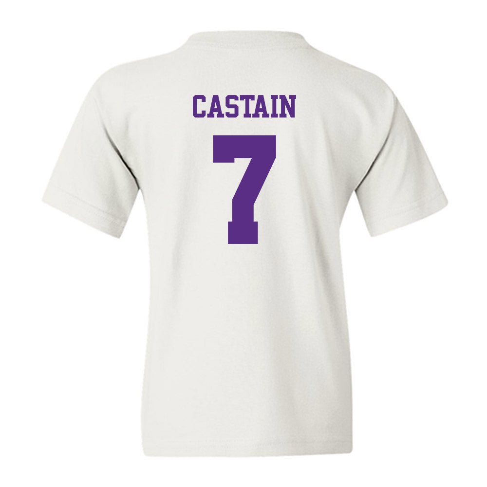 TCU - NCAA Women's Soccer : Seven Castain - Classic Shersey Youth T-Shirt-1