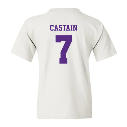 TCU - NCAA Women's Soccer : Seven Castain - Classic Shersey Youth T-Shirt-1