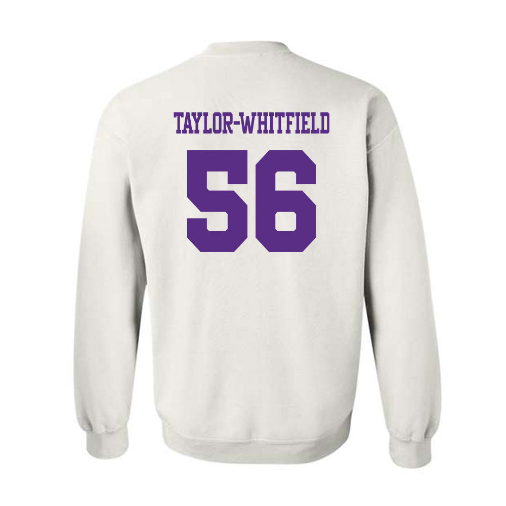 TCU - NCAA Football : Benjamin Taylor-Whitfield - Classic Shersey Crewneck Sweatshirt-1