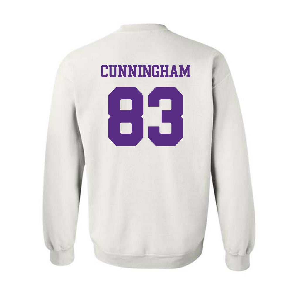 TCU - NCAA Football : Keagan Cunningham - Classic Shersey Crewneck Sweatshirt-1
