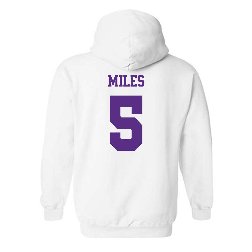 TCU - NCAA Women's Basketball : Olivia Miles - Classic Shersey Hooded Sweatshirt-1