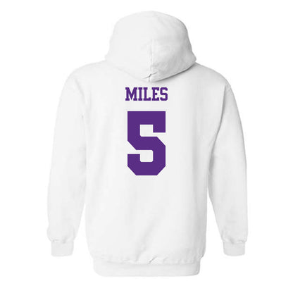 TCU - NCAA Women's Basketball : Olivia Miles - Classic Shersey Hooded Sweatshirt-1