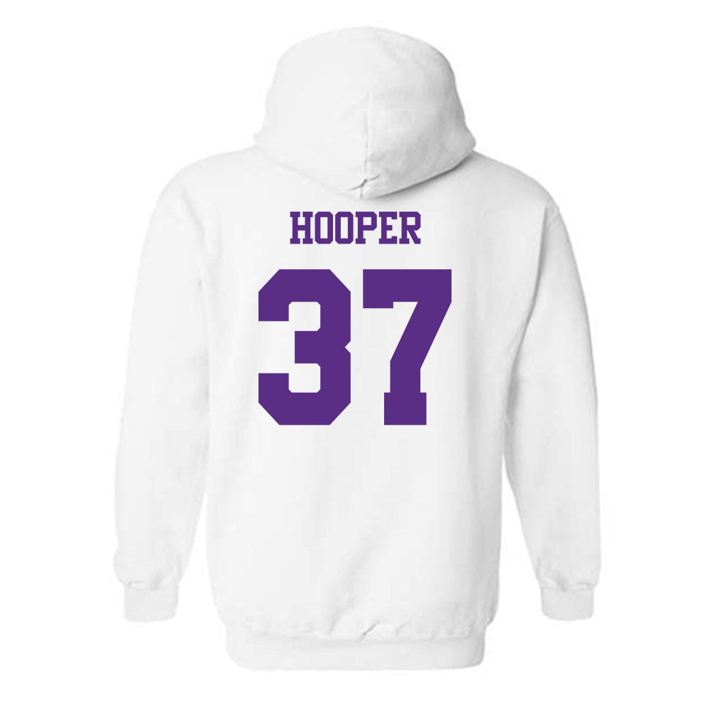 TCU - NCAA Football : Hudson Hooper - Classic Shersey Hooded Sweatshirt-1