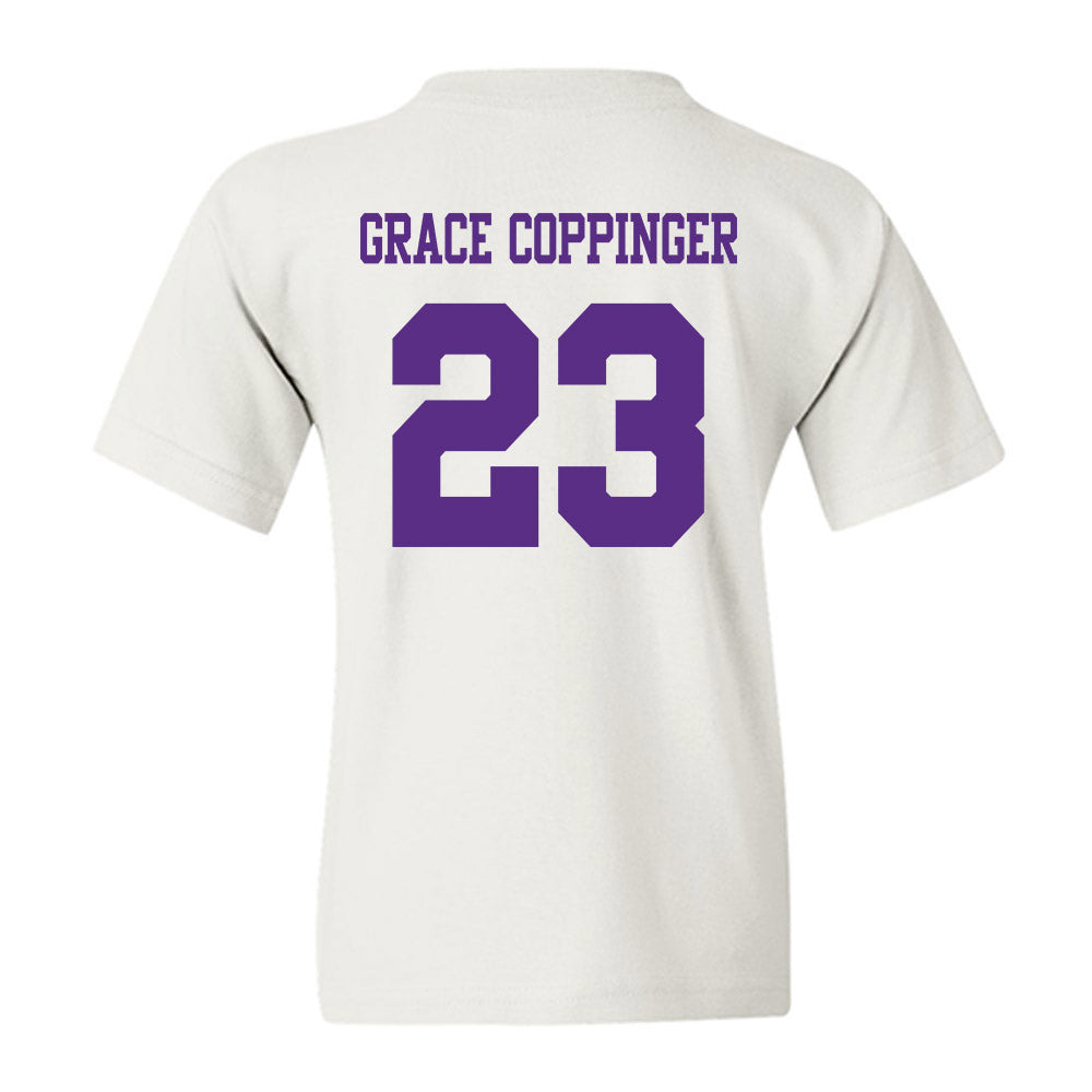 TCU - NCAA Women's Soccer : Grace Grace Coppinger - Classic Shersey Youth T-Shirt-1