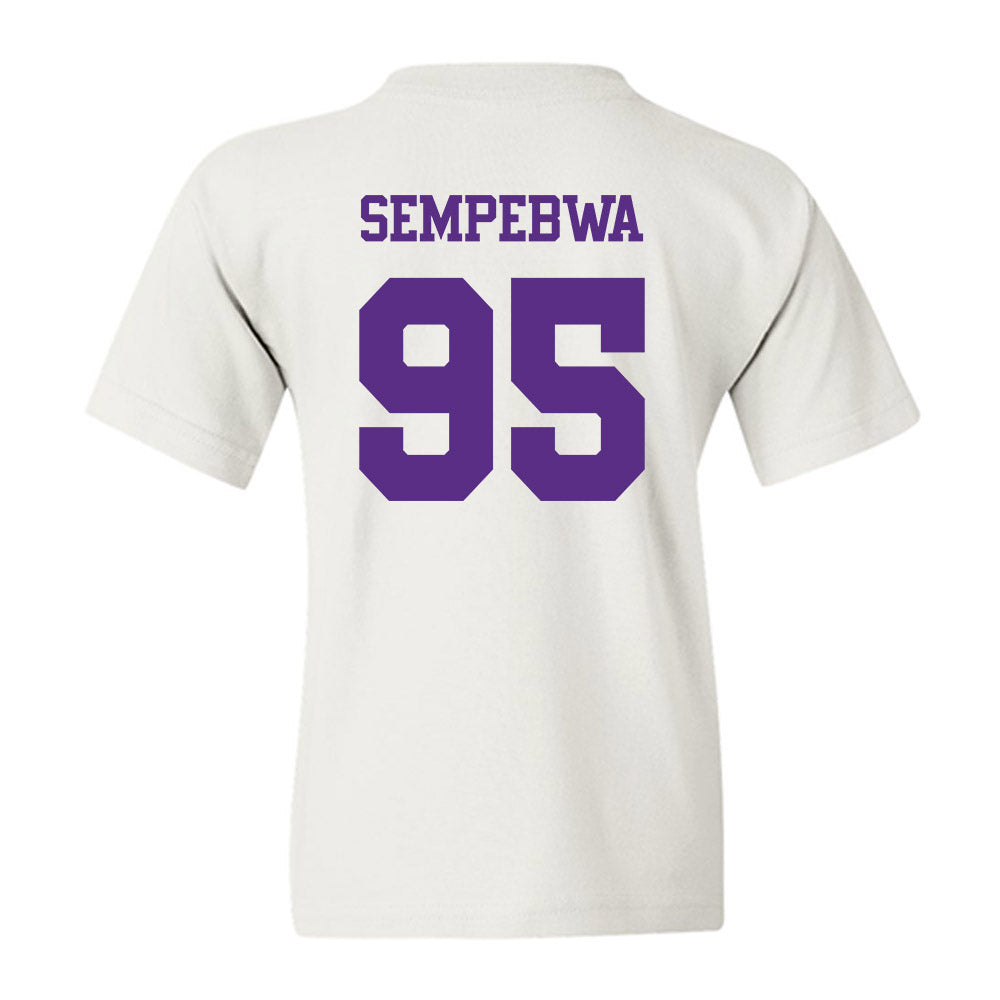 TCU - NCAA Football : Caleb Sempebwa - Classic Shersey Youth T-Shirt-1