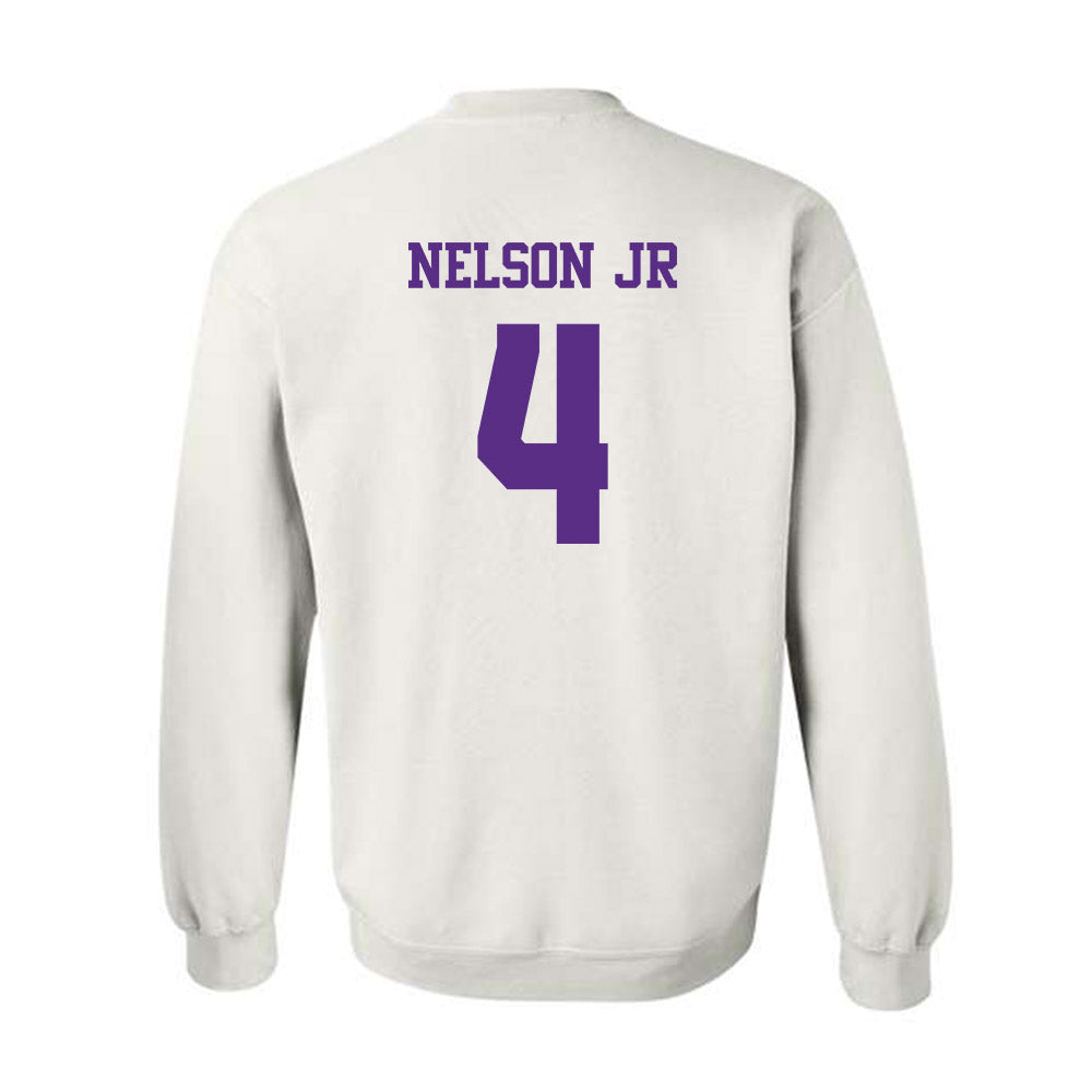 TCU - NCAA Men's Basketball : Jameer Nelson Jr - Classic Shersey Crewneck Sweatshirt-1