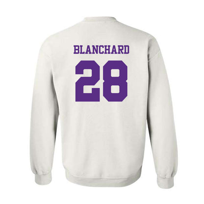 TCU - NCAA Baseball : Colin Blanchard - Classic Shersey Crewneck Sweatshirt-1