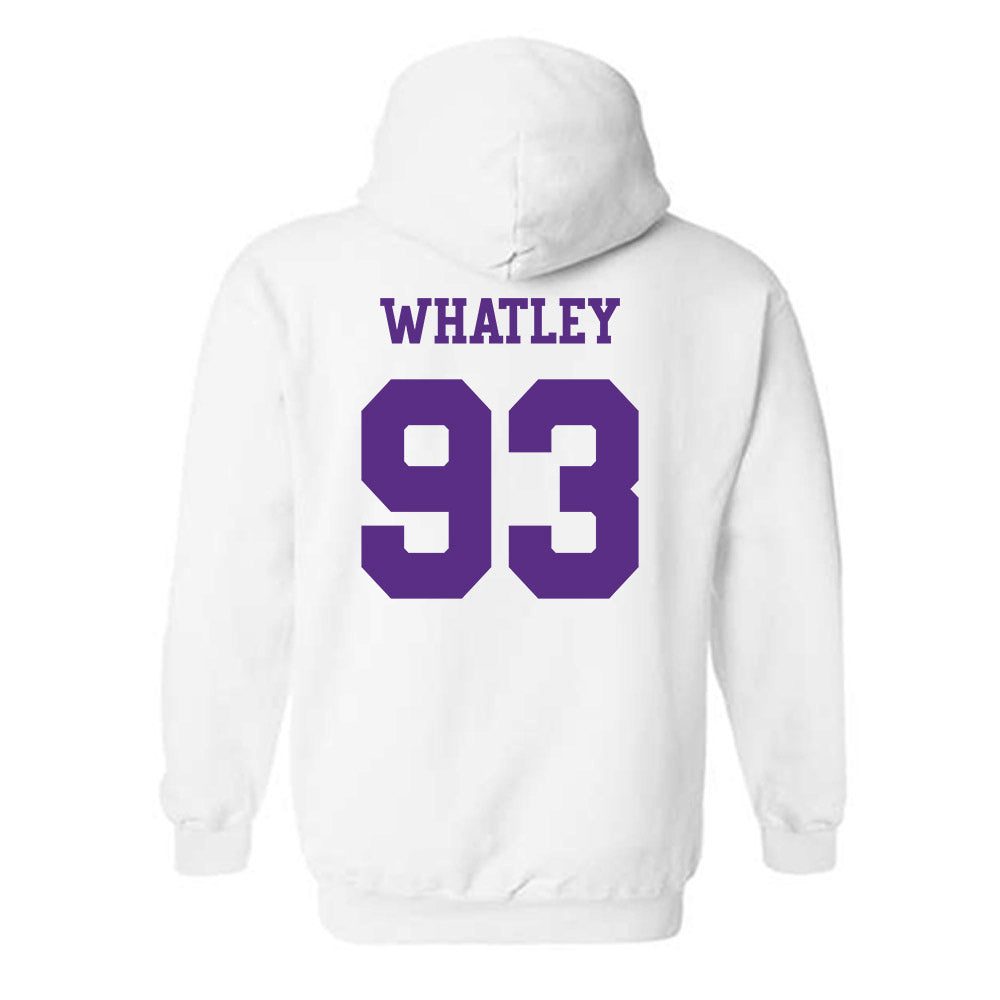 TCU - NCAA Football : William Whatley - Classic Shersey Hooded Sweatshirt-1