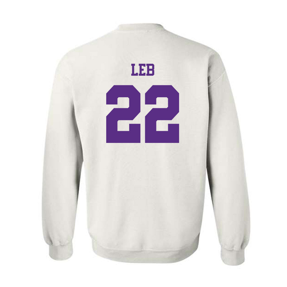 TCU - NCAA Women's Soccer : Georgia Leb - Classic Shersey Crewneck Sweatshirt-1